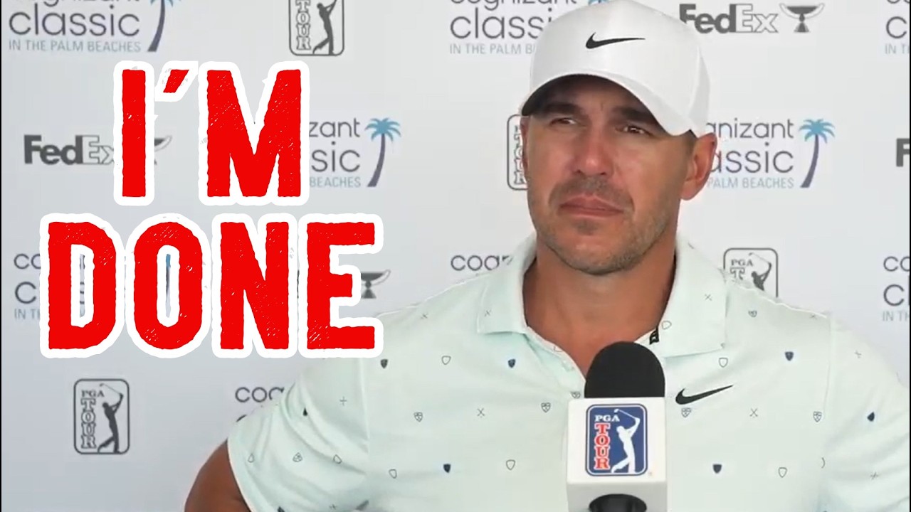 Brooks Koepka REVEALS Career Ending Move: "If That's The Case, I'm Finished"