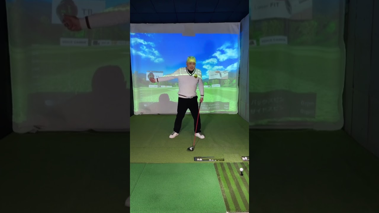 ドアスイングが飛ぶんです！ #ゴルフ #ドラコンプロ #飛ばし #pgaティーチングプロ #ゴルフスイング #スイングトップ #ゴルフ女子＃飛距離アップレッスン＃ドアスイング＃簡単に300ヤード