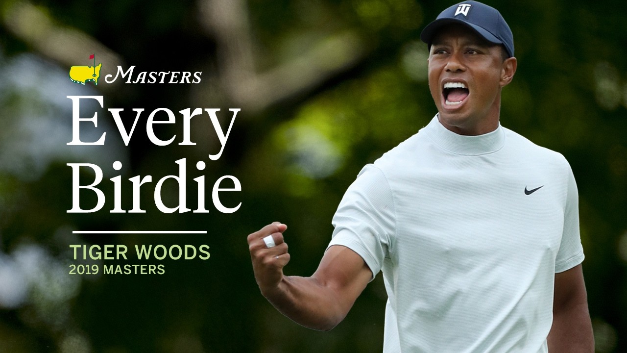 Every Tiger Woods Birdie from the 2019 Masters