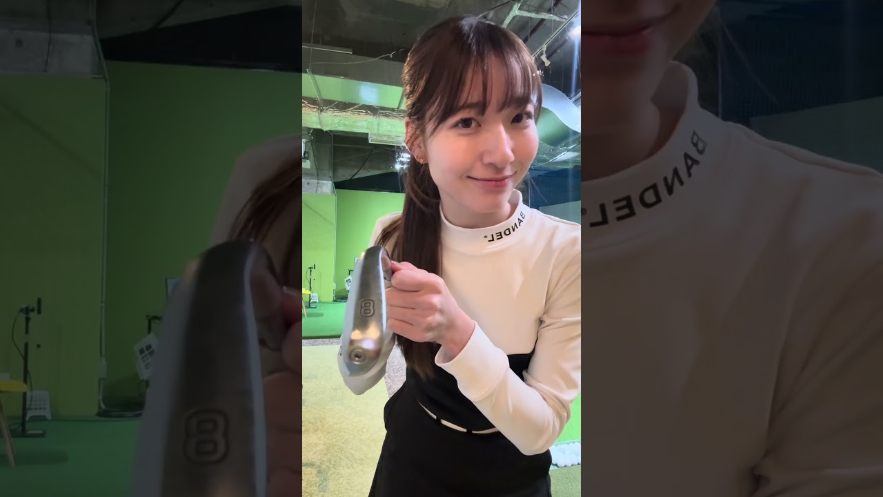 今日のゴルフ練習⛳️ #ゴルフ #ゴルフ女子 #ゴルフウェア #ゴルフスイング #golf #golfswing #ゴルフ練習