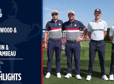 Fleetwood & Rose vs DeChambeau & Griffin | Friday Four-Balls | 2025 Ryder Cup