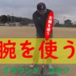 グラウンドゴルフ（023-233）　「左手で打つ！」