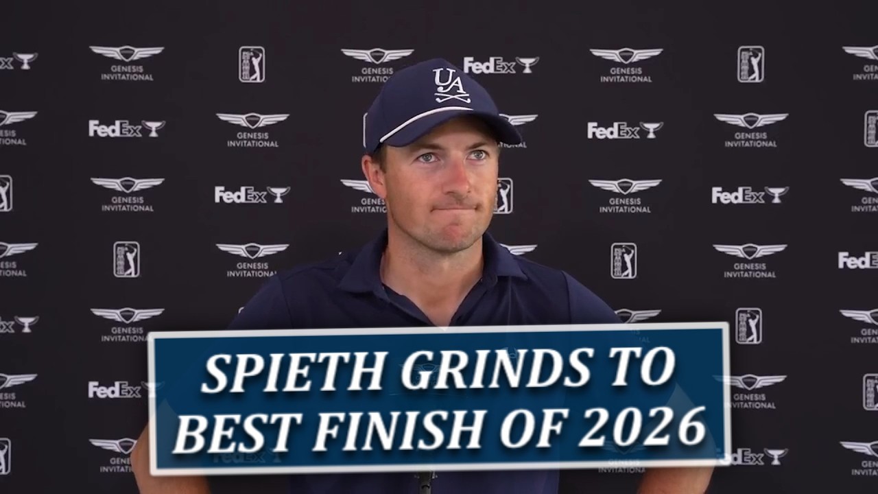 ジョーダン・スピース、ジェネシス・インビテーショナルで奮闘 ― 2025年5月以来の好成績
