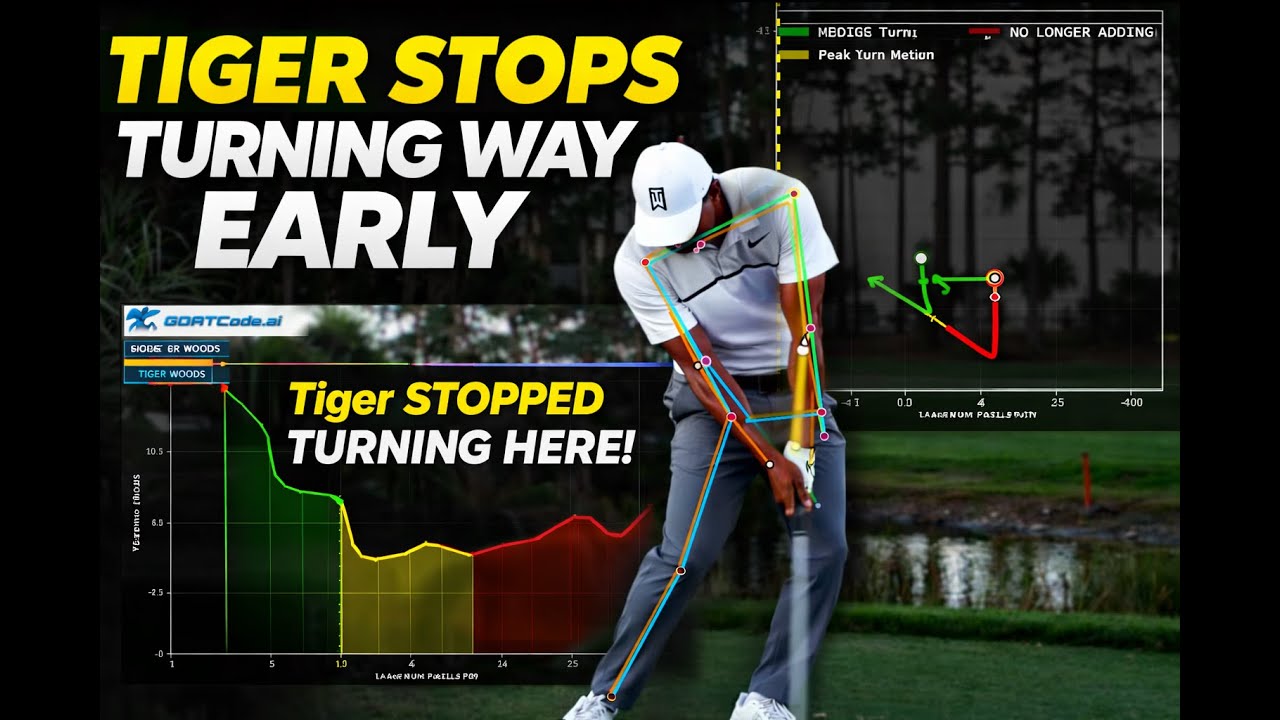 タイガー・ウッズの回転は想像よりずっと早く止まる（新データ）