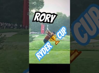 RORY MCILROY RYDER 🏆CUP 2025 laser irons #golf #video #shorts #rydercup