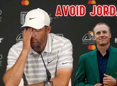 スコッティ・シェフラーの残酷な警告：「ジョーダン・スピースの隣に座るな！」🤐