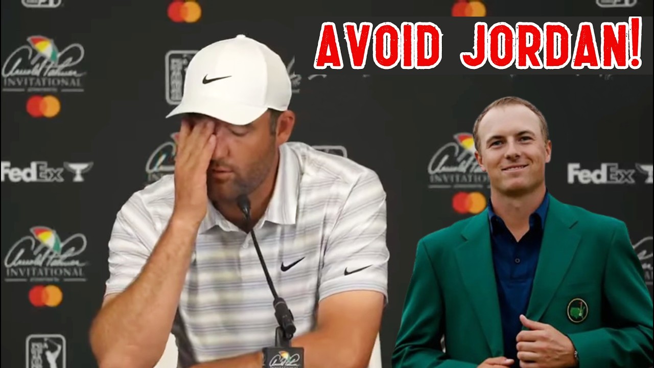 スコッティ・シェフラーの残酷な警告：「ジョーダン・スピースの隣に座るな！」🤐