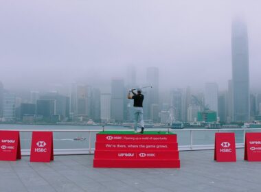 Bryson DeChambeau’s biggest hole-in-one challenge yet on Hong Kong’s iconic Victoria Harbour