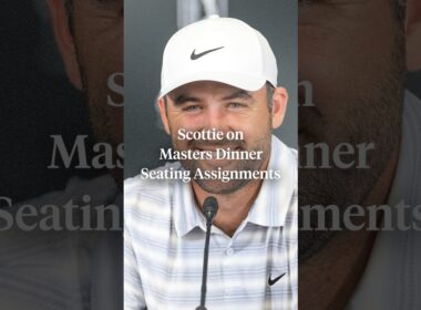 Don’t ask Jordan Spieth to save you a seat at dinner 😂