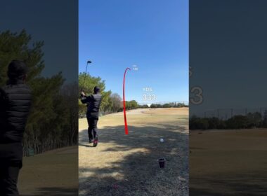 10年以上ゴルフやってますが最大級の暴風です🌪️ #ゴルフ #ローリーマキロイ