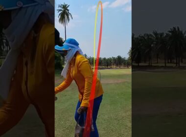 2オン狙うかどうか迷いました。みなさんならどうしますか？ #ゴルフ #タイゴルフ