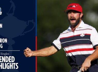 Cameron Young vs Justin Rose Extended Highlights | Sunday Singles | 2025 Ryder Cup