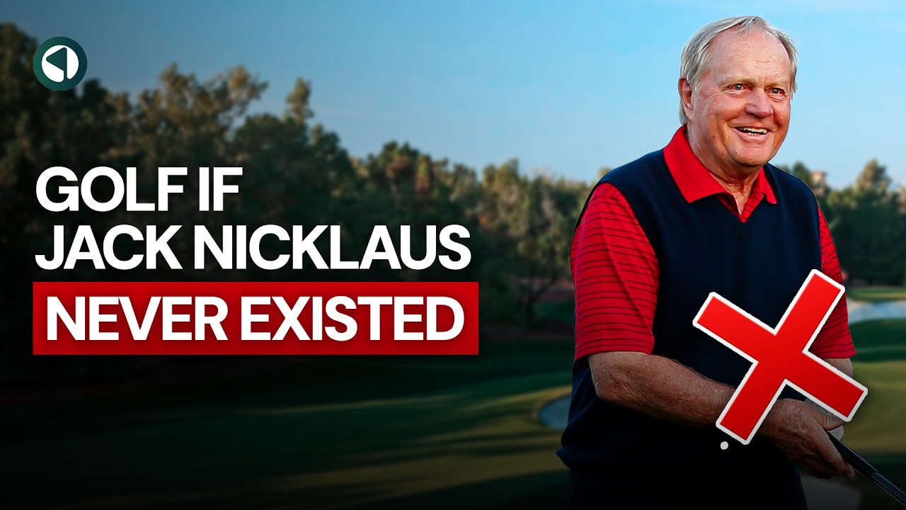 I removed Jack Nicklaus from golf history and the results STUNNED me