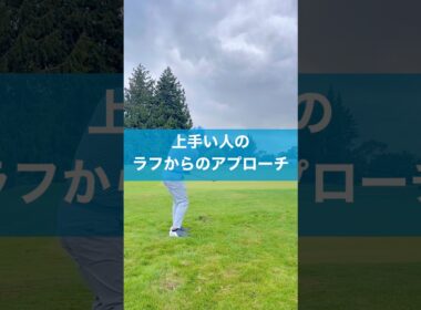 ラフからのアプローチはコレが分かればいい #ゴルフ #スイング #アプローチ