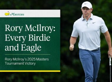 Every Birdie and Eagle from Rory McIlroy's 2025 Masters Win