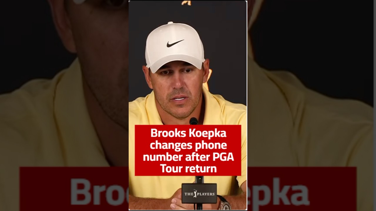 ブルックス・ケプカ、PGAツアー復帰後に電話番号変更を余儀なくされる