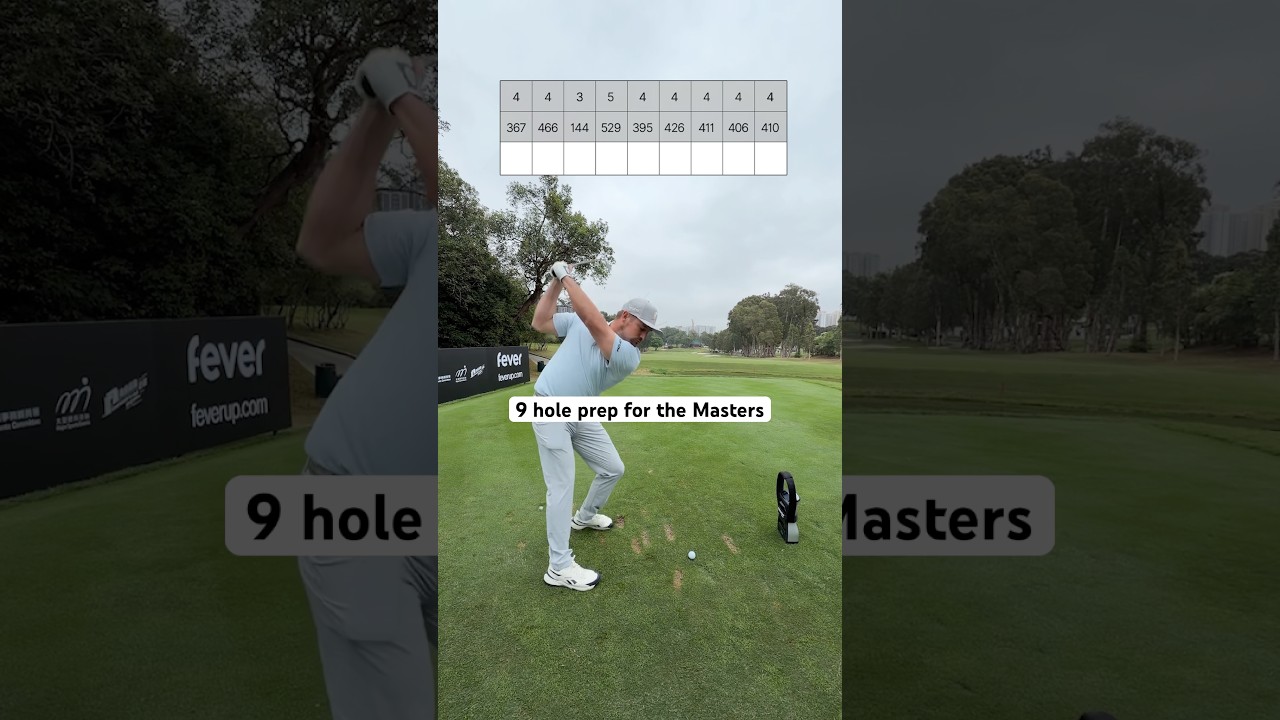 It’s only a month away 👀 #Masters