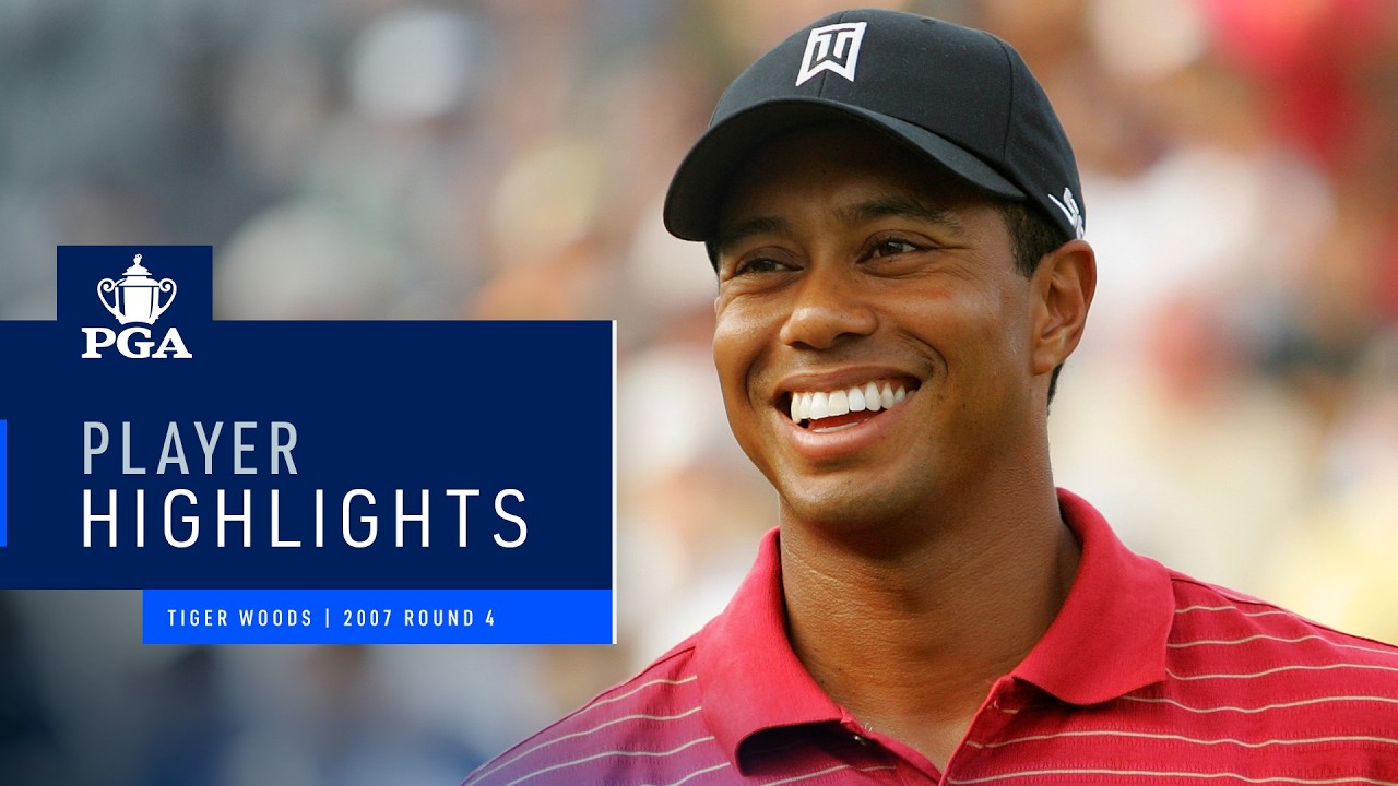 Tiger Woods All Shots | Round 4 | 2007 PGA Championship
