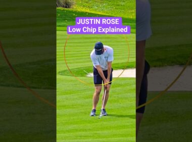 JUSTIN ROSE LOW CHIP #shortgame #golfskill #golf #golfswing #golftips #golftechnique #golfpractice