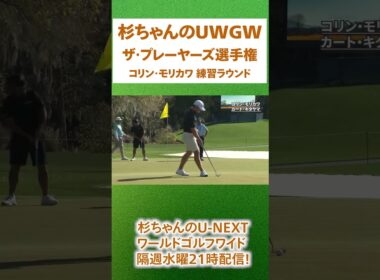 杉ちゃんのU-NEXTワールドゴルフワイド！『ザ・プレーヤーズ選手権』の現場から杉澤さんが出張生配信！世界トッププロの練習を見てみよう！