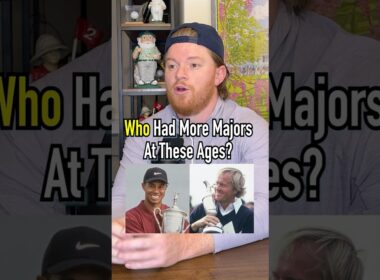 Who Had More Majors At Each Age? Tiger Woods Or Jack Nicklaus.