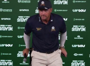 Bryson DeChambeau Didn’t Want LIV Singapore to End Like That