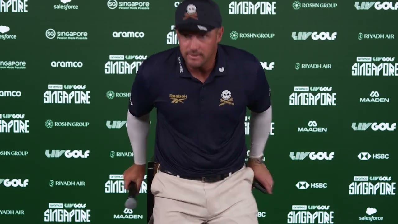 Bryson DeChambeau Didn’t Want LIV Singapore to End Like That