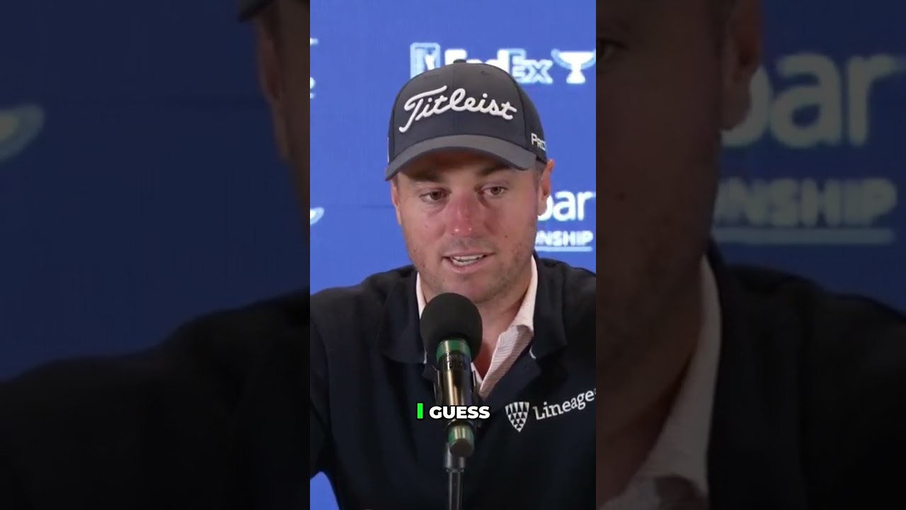 「申し訳ないが、君はバカだ」ジャスティン・トーマスがタイガー・ウッズのトーナメント出場について語る #shorts