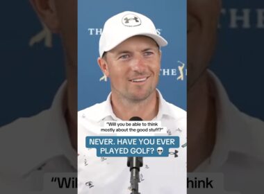 Jordan Spieth with the most relatable answer of all time 💀