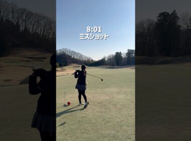 100切れない女のゴルフ当日vlog⛳️ #shorts