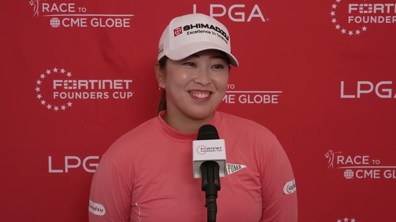 西郷真央、アメリカ初戦へ本音　課題のティーショットとパットに言及