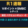 【Vポイント×SMBCレディスR1速報】パクヒョンギョン-5首位！鈴木愛-3、金田久美子-2