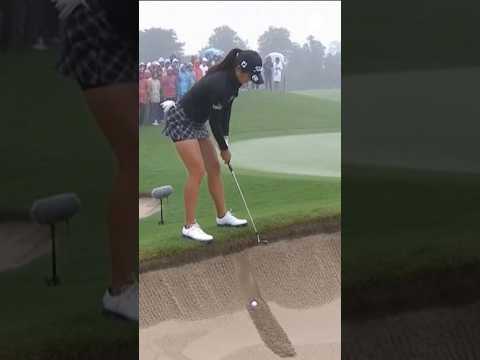 女子ゴルファーのナイスショット #ゴルフスイング