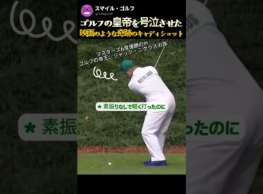 ゴルフの皇帝を号泣させた映画のような奇跡のキャディショット