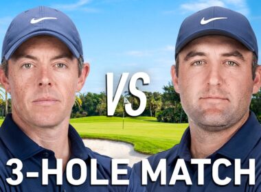 Rory McIlroy Vs Scottie Scheffler (3-Hole Match)