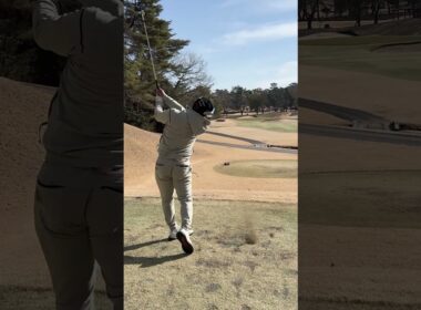 165ヤード7番アイアン🏌️‍♂️#ゴルフ #ナイスオン