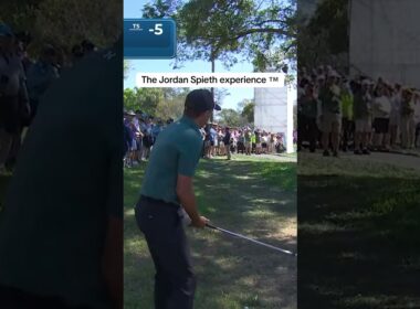 MOST average Spieth par. 🤣