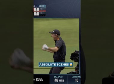 First-ever albatross in TGL history 🦅 #tgl #justinrose #golfshorts