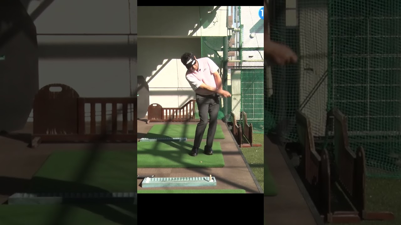 プロが使う「フックスピン」の打ち方 #ゴルフレッスン #横田真一 #golf