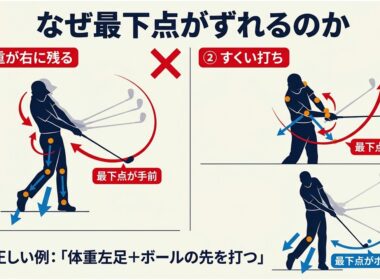 【60代ゴルフ】アプローチのザックリ・トップが一生直らない理由