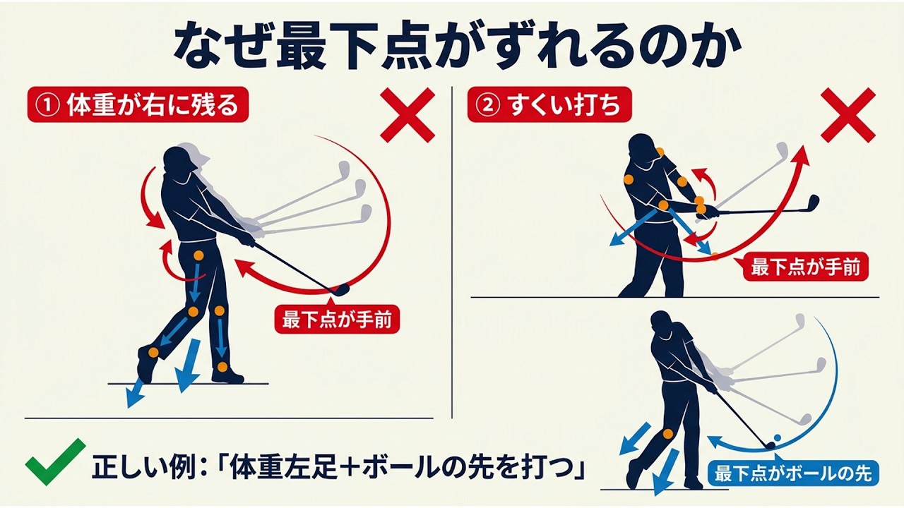 【60代ゴルフ】アプローチのザックリ・トップが一生直らない理由