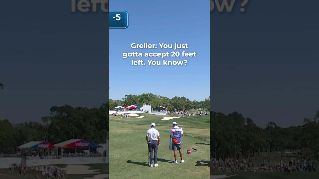 Classic Spieth/Greller caddie convo 🗣️