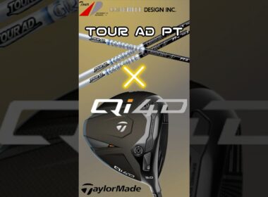 Qi4DとTOURAD PTの組み合わせは？みっちゃんが試打!! #ゴルフ #qi4d ＃TOUR AD #golf　＃Teeolive