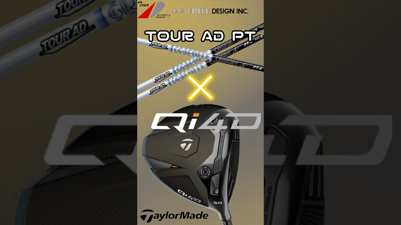 Qi4DとTOURAD PTの組み合わせは？みっちゃんが試打!! #ゴルフ #qi4d ＃TOUR AD #golf　＃Teeolive