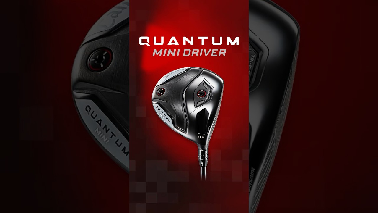 【キャロウェイ新作】コウタロウ驚愕！『QUANTUM MINIドライバー』のティショットで275yd＆直ドラもエグすぎた
