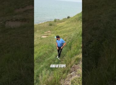 ジョーダン・スピースのウィスリング海峡でのショットを再現してみました👀⛳️