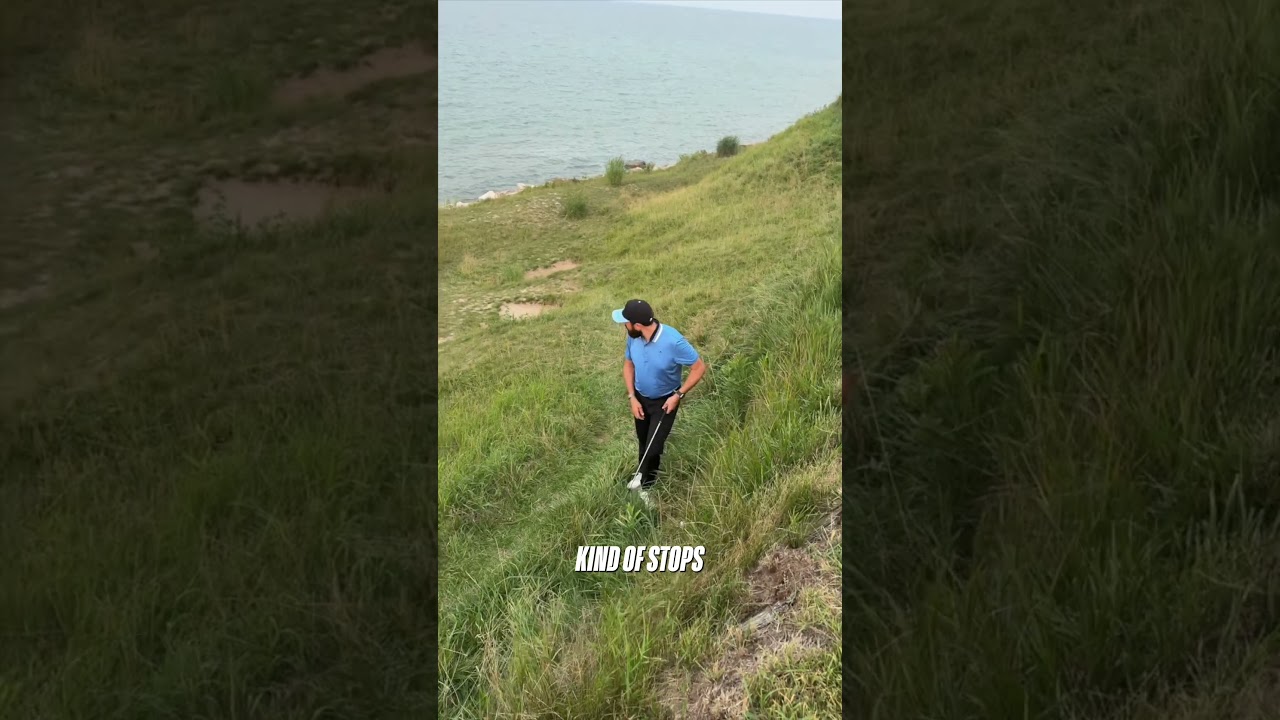 ジョーダン・スピースのウィスリング海峡でのショットを再現してみました👀⛳️