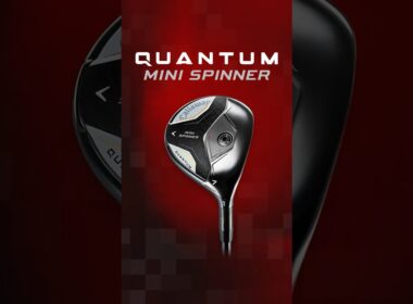 【キャロウェイ新作】西村優菜プロの要望から誕生！『QUANTUM MINIスピナー』をコウタロウが打ったら“めくれる球”が凄すぎた