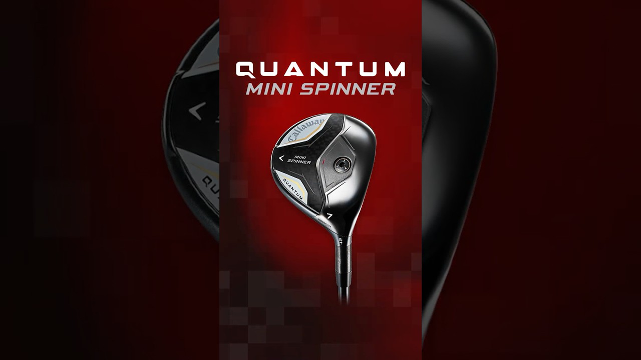 【キャロウェイ新作】西村優菜プロの要望から誕生！『QUANTUM MINIスピナー』をコウタロウが打ったら“めくれる球”が凄すぎた