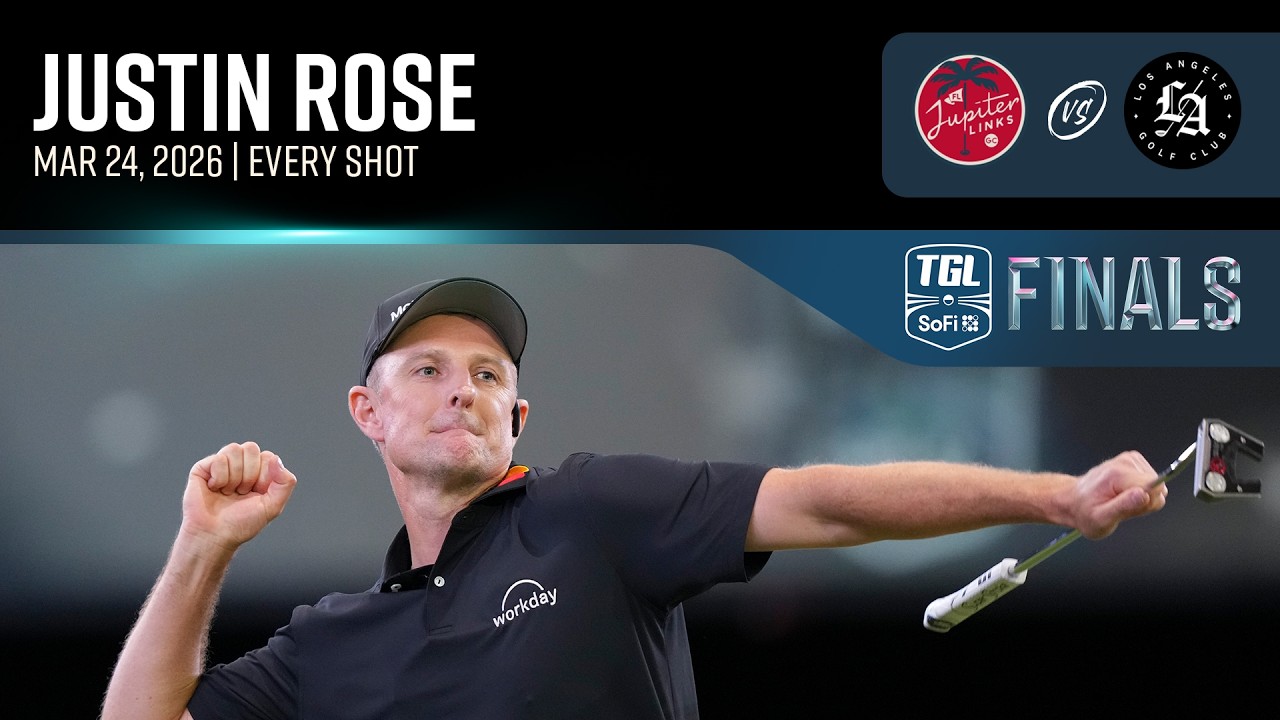 Justin Rose | 2026 TGL Finals Match 2 | Every Shot